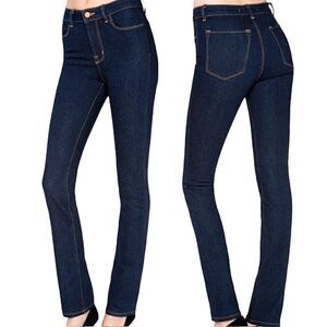 J Brand Bardot High Waisted Pencil Leg Jeans in Indigo Size 27